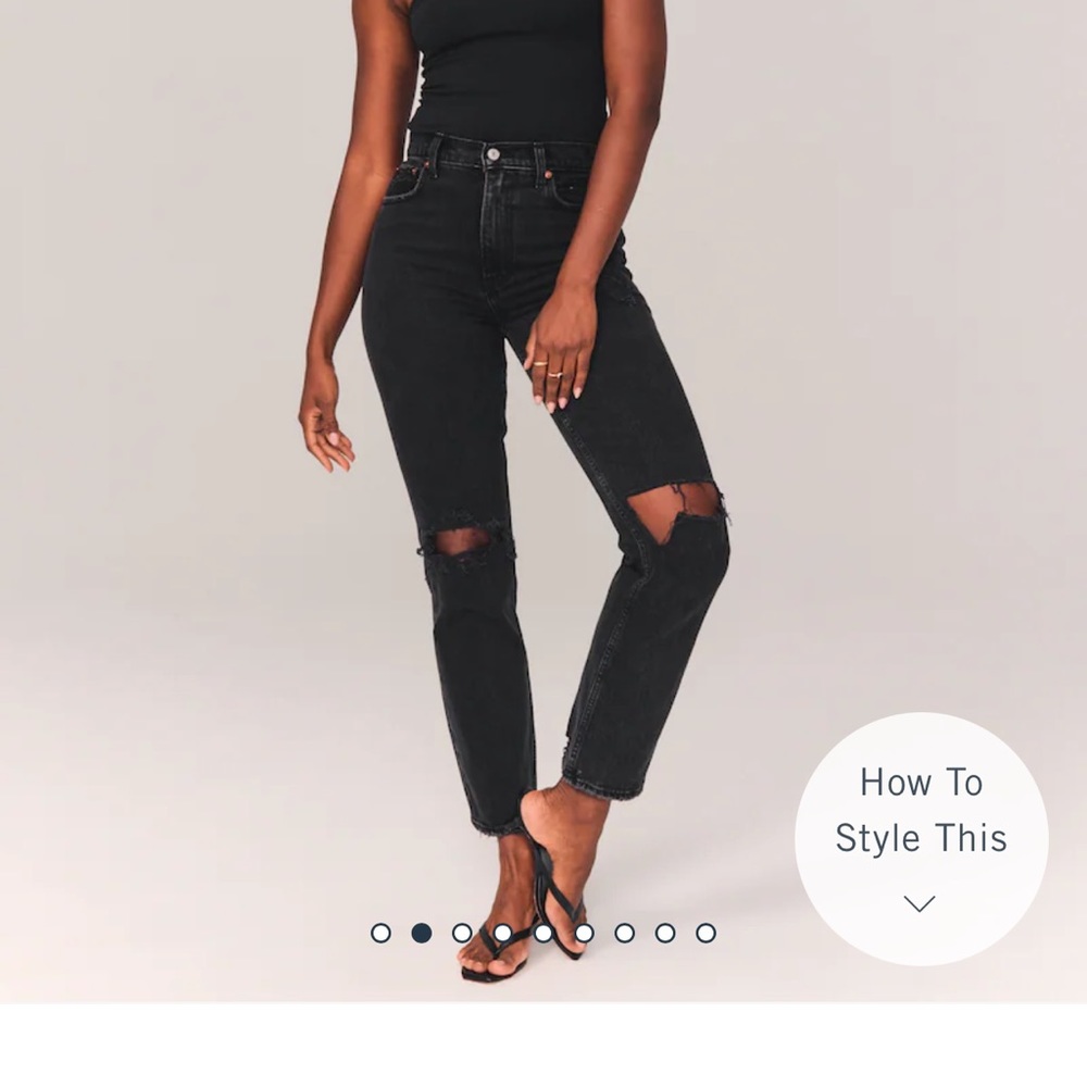 Curve Love 90s Ultra High Rise Straight Jeans